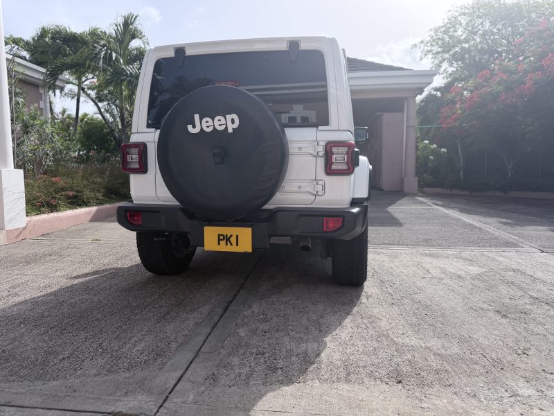 2023 Jeep Wrangler Unlimited | 15,000 km | White | $218,000 ECD